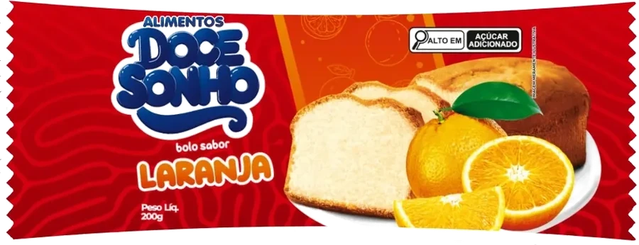 Bolo inglês laranja
